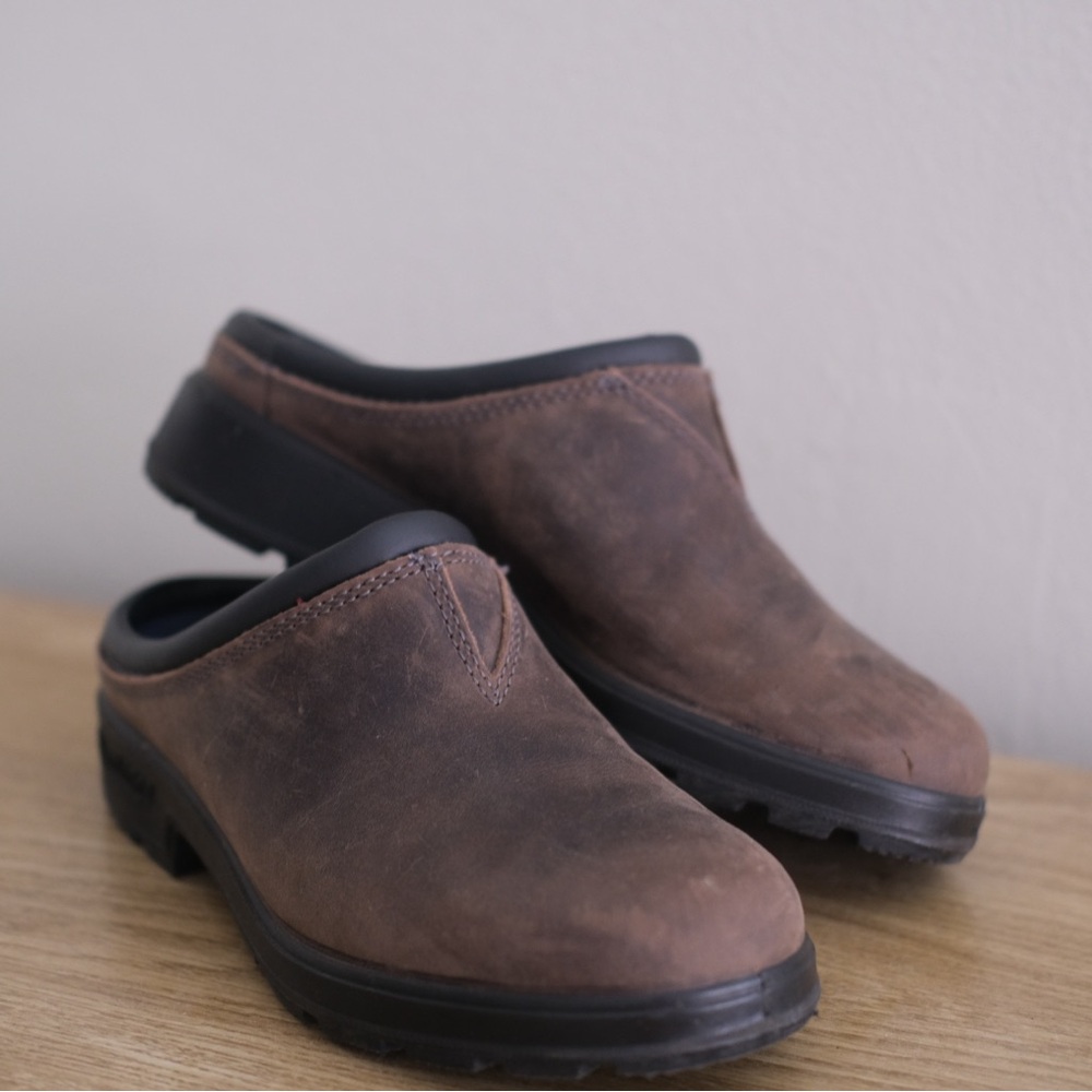 Blundstone Clay Premium Leather Slip-on Clogs